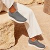 Calzado Pedro Miralles | Zapatillas Deportivas De Calcetin Fabricadas En Tejido Con Detalle Brillante En El Tobillo Short Sock Gris